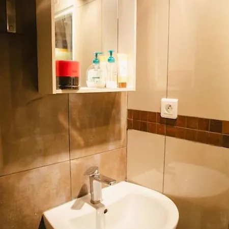 Quartier Belleville 20m2 Avec Mezzanine Apartment